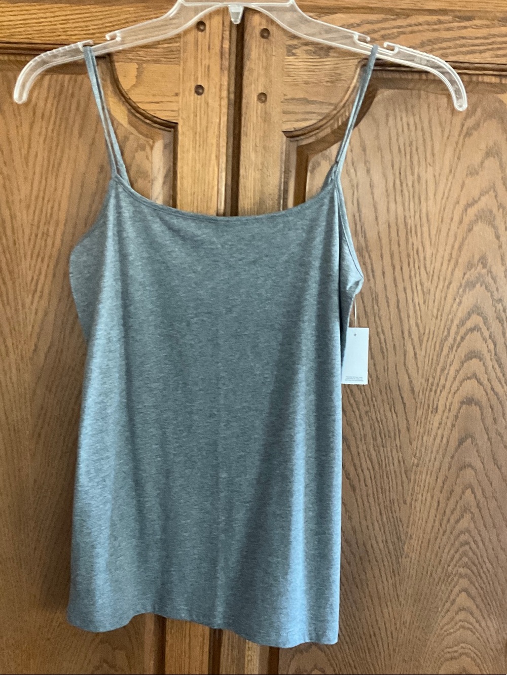 LOFT Gray Spaghetti Strap Camisole